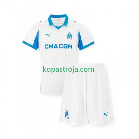Billiga Fotbollströjor Olympique de Marseille Barn Hemma tröja 2025/26 Kortärmad